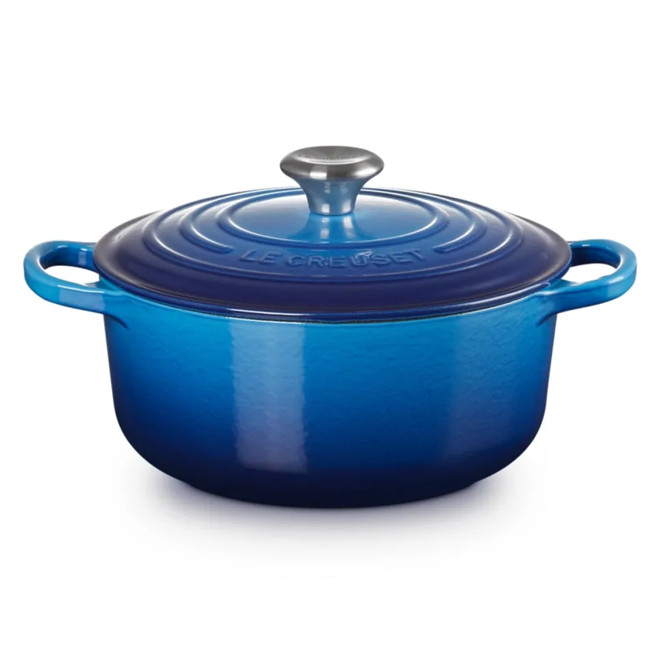 Braadpan Le Creuset Signature Rond Azure 20 cm