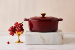Braadpan Le Creuset Signature Rond Garnet 22 cm