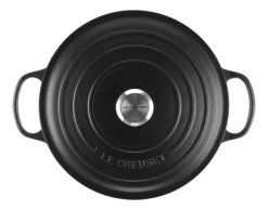 Braadpan Le Creuset Signature Rond Mat Zwart 24 cm 2024