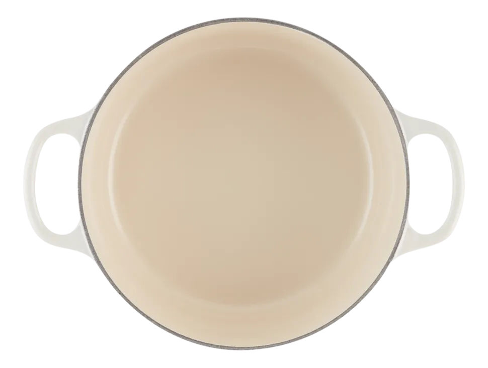 Braadpan Le Creuset Signature Rond Meringue 22 cm