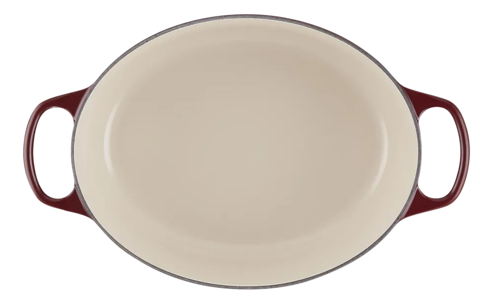 Le Creuset Braadpan Signature Ovaal Garnet 29 cm Hot