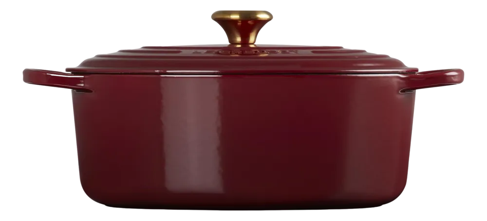Le Creuset Braadpan Signature Ovaal Garnet 29 cm Hot