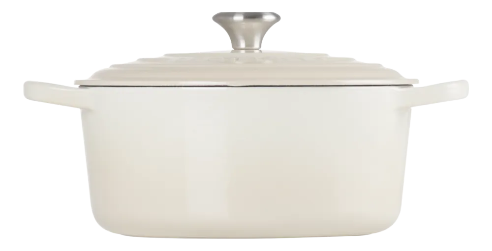 Le Creuset Braadpan Signature Rond Meringue 20 cm Outlet