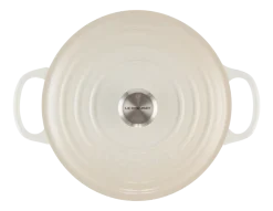Le Creuset Braadpan Signature Rond Meringue 20 cm Outlet