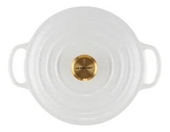Le Creuset Braadpan Signature Rond White 20 cm Outlet