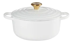 Le Creuset Braadpan Signature Rond White 20 cm Outlet