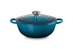 Braadpan Le Creuset Signature Rond Deep Teal 26 cm