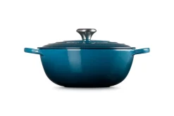 Braadpan Le Creuset Signature Rond Deep Teal 26 cm