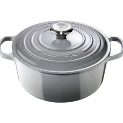 Braadpan Le Creuset Signature Rond Mist Grey 24 cm