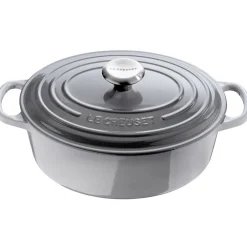 Le Creuset Braadpan Signature Ovaal Mist Grey 29 cm Best