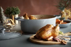 Le Creuset Braadpan Signature Ovaal Mist Grey 29 cm Best