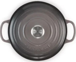 Le Creuset Braadpan Signature Rond Flint 26 cm Discount