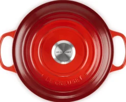 Braadpan Le Creuset Signature Rond Kersenrood 24 cm