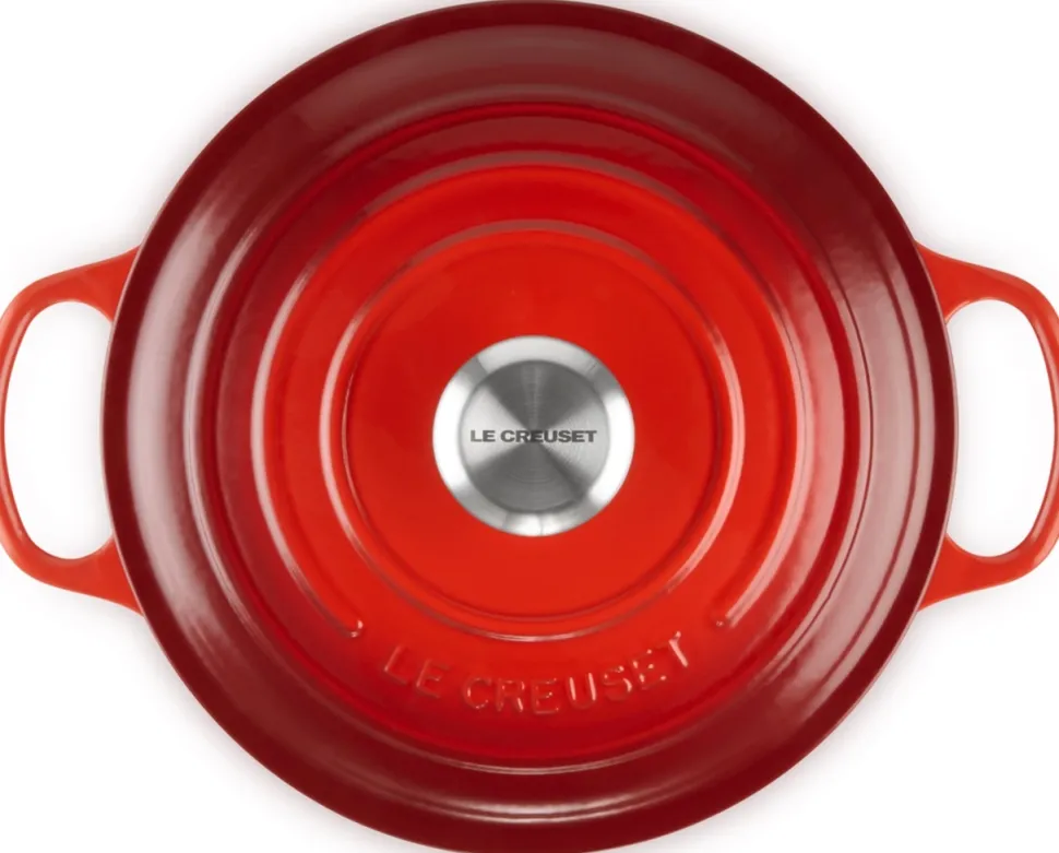 Braadpan Le Creuset Signature Rond Kersenrood 24 cm
