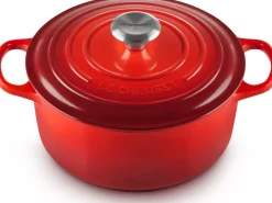 Braadpan Le Creuset Signature Rond Kersenrood 24 cm