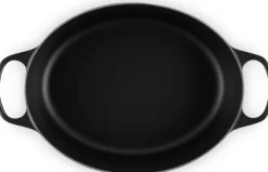 Braadpan Le Creuset Signature Ovaal Mat Zwart 31 cm