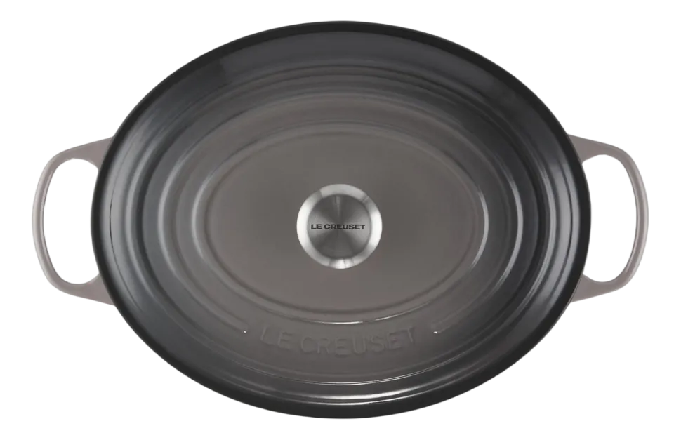 Braadpan Le Creuset Signature Ovaal Flint 34 cm