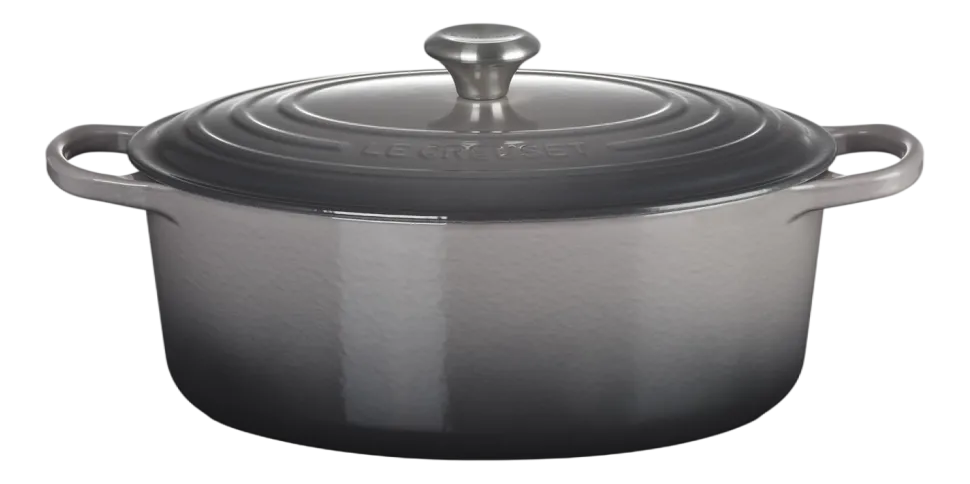 Braadpan Le Creuset Signature Ovaal Flint 34 cm