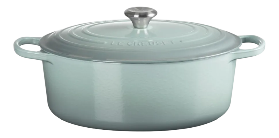 Braadpan Le Creuset Signature Ovaal Sea Salt 34 cm