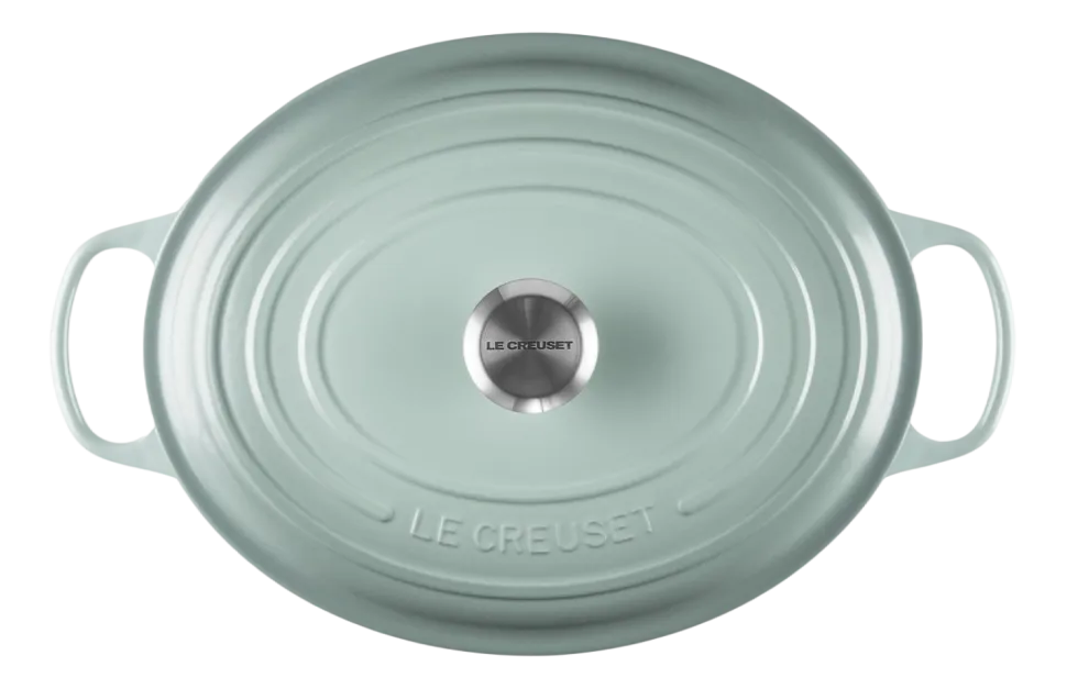 Braadpan Le Creuset Signature Ovaal Sea Salt 34 cm