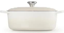 Braadpan Le Creuset Signature Ovaal Meringue 29 cm