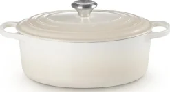 Braadpan Le Creuset Signature Ovaal Meringue 29 cm