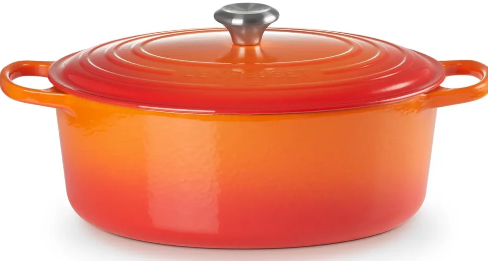 Braadpan Le Creuset Signature Ovaal Oranjerood 33 cm