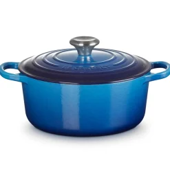 Braadpan Le Creuset Signature Rond Azure 24 cm