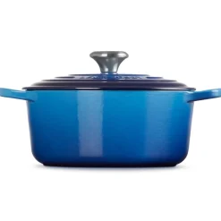 Braadpan Le Creuset Signature Rond Azure 24 cm