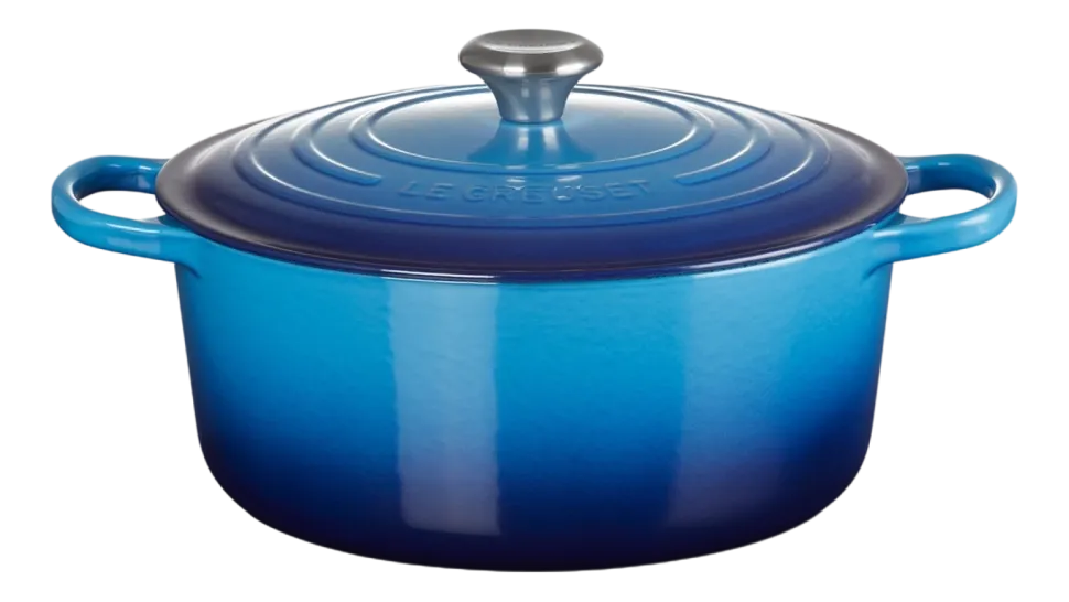 Braadpan Le Creuset Signature Rond Azure 28 cm