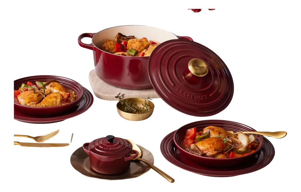 Braadpan Le Creuset Signature Rond Garnet 24 cm