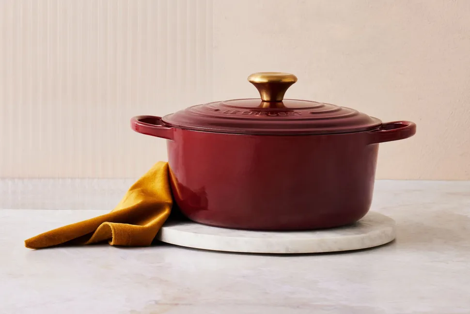 Braadpan Le Creuset Signature Rond Garnet 24 cm