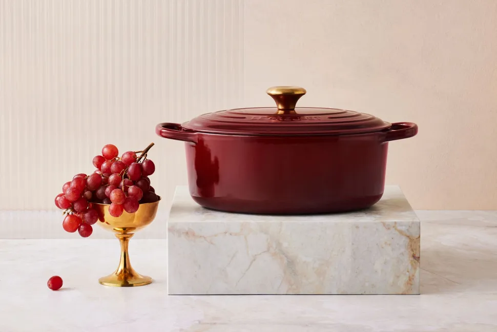 Braadpan Le Creuset Signature Rond Garnet 24 cm
