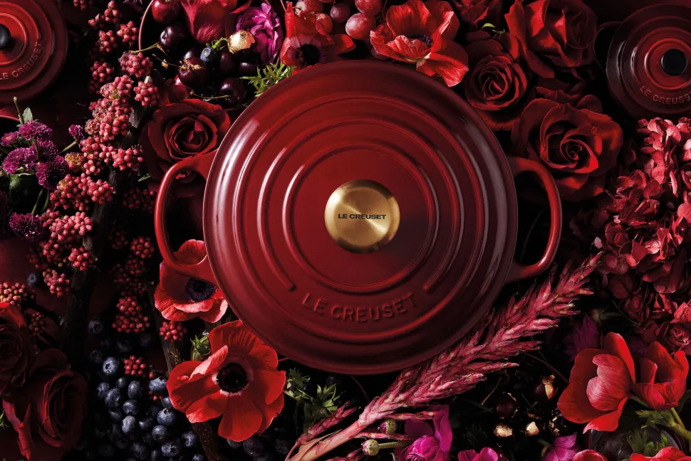 Braadpan Le Creuset Signature Rond Garnet 24 cm