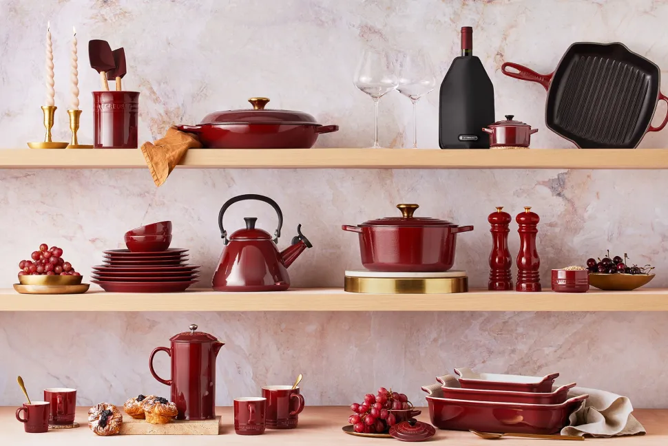 Braadpan Le Creuset Signature Rond Garnet 24 cm
