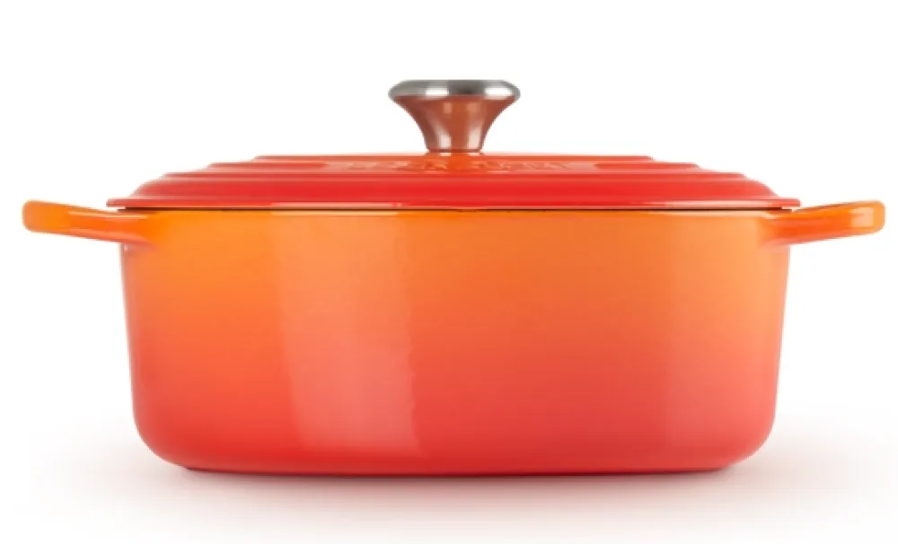 Le Creuset Braadpan Signature Ovaal Oranjerood 31 cm