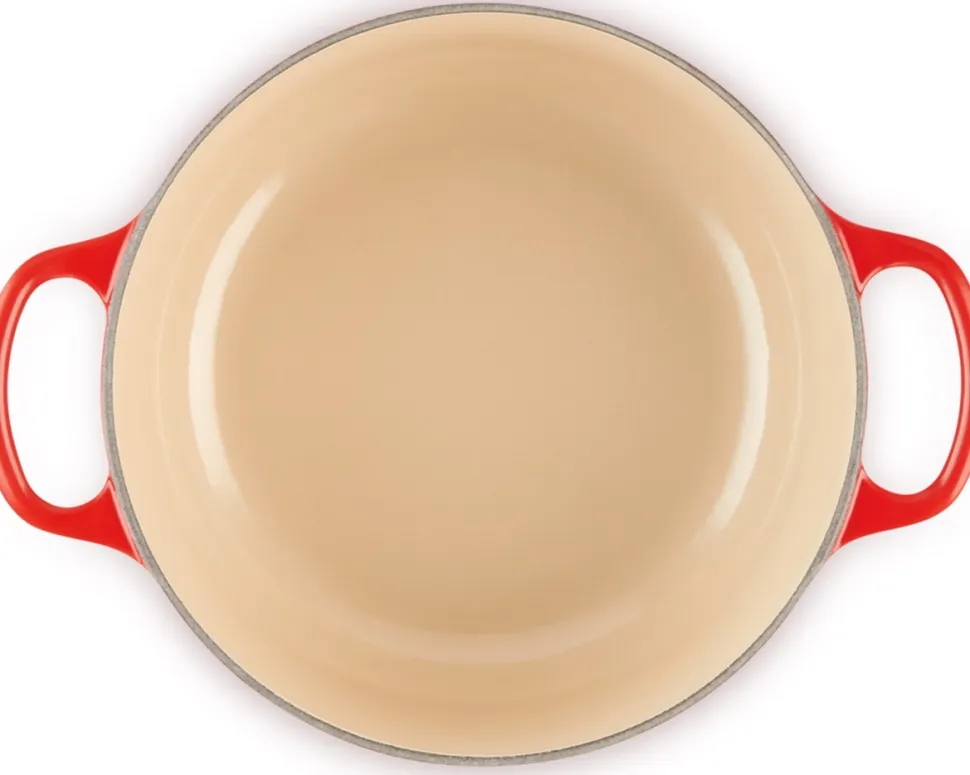 Le Creuset Braadpan Signature Ovaal White 31 cm Outlet