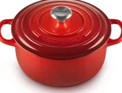 Braadpan Le Creuset Signature Rond Kersenrood 22 cm