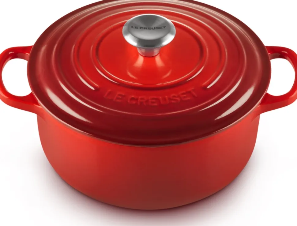 Le Creuset Braadpan Signature Ovaal White 31 cm Outlet