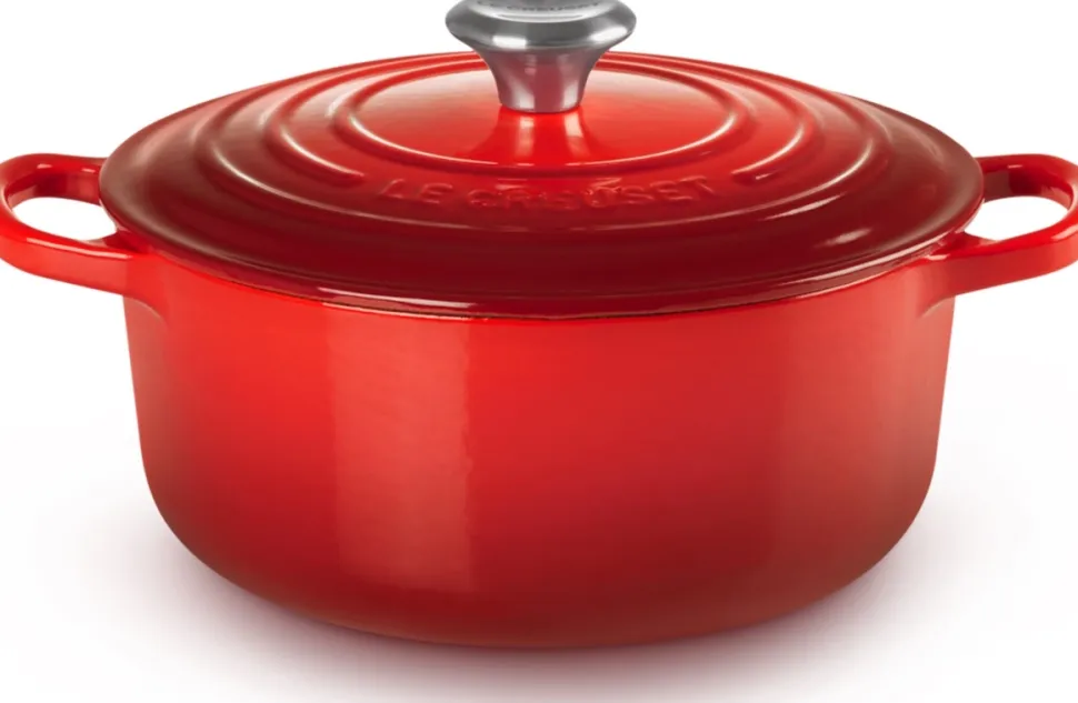 Le Creuset Braadpan Signature Ovaal White 31 cm Outlet