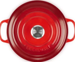 Le Creuset Braadpan Signature Ovaal White 31 cm Outlet