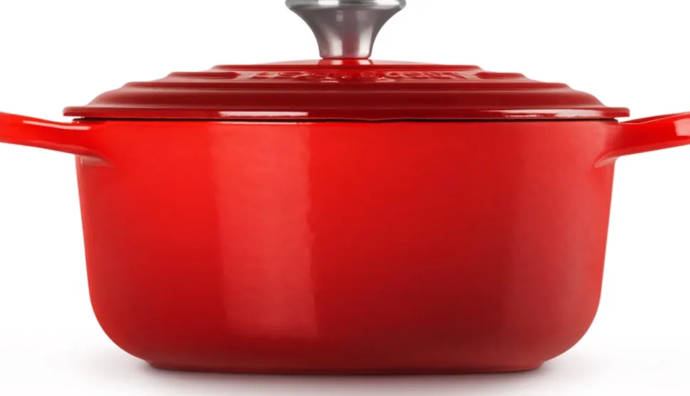 Le Creuset Braadpan Signature Ovaal White 31 cm Outlet