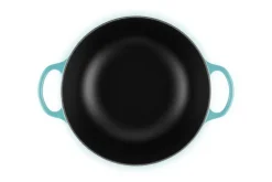 Braadpan Le Creuset Signature Rond Caribbean Blue 26 cm