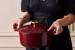 Le Creuset Braadpan Signature Rond Garnet 26 cm Best