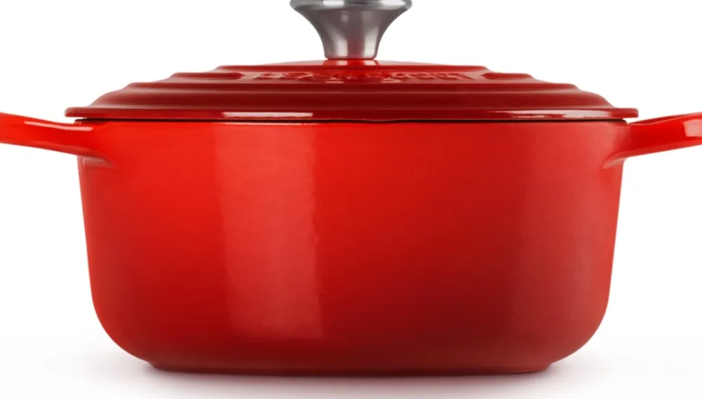 Le Creuset Braadpan Signature Rond Kersenrood 20 cm Sale