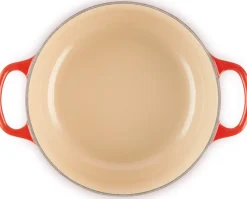 Le Creuset Braadpan Signature Rond Kersenrood 20 cm Sale