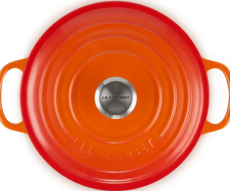 Braadpan Le Creuset Signature Rond Oranjerood 20 cm