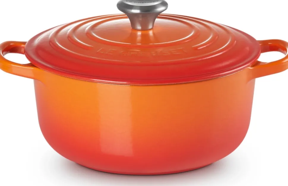Braadpan Le Creuset Signature Rond Oranjerood 20 cm