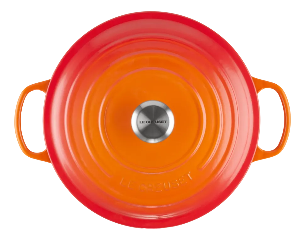 Braadpan Le Creuset Signature Rond Oranjerood 28 cm