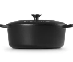 Le Creuset Braadpan Signature Ovaal Mat Zwart 29 cm